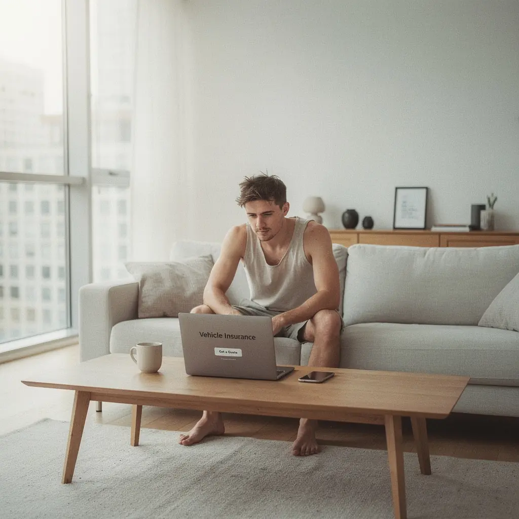 Grafika ilustrująca oszczędności do 40% przy zakupie polisy ubezpieczeniowej dla pojazdów.