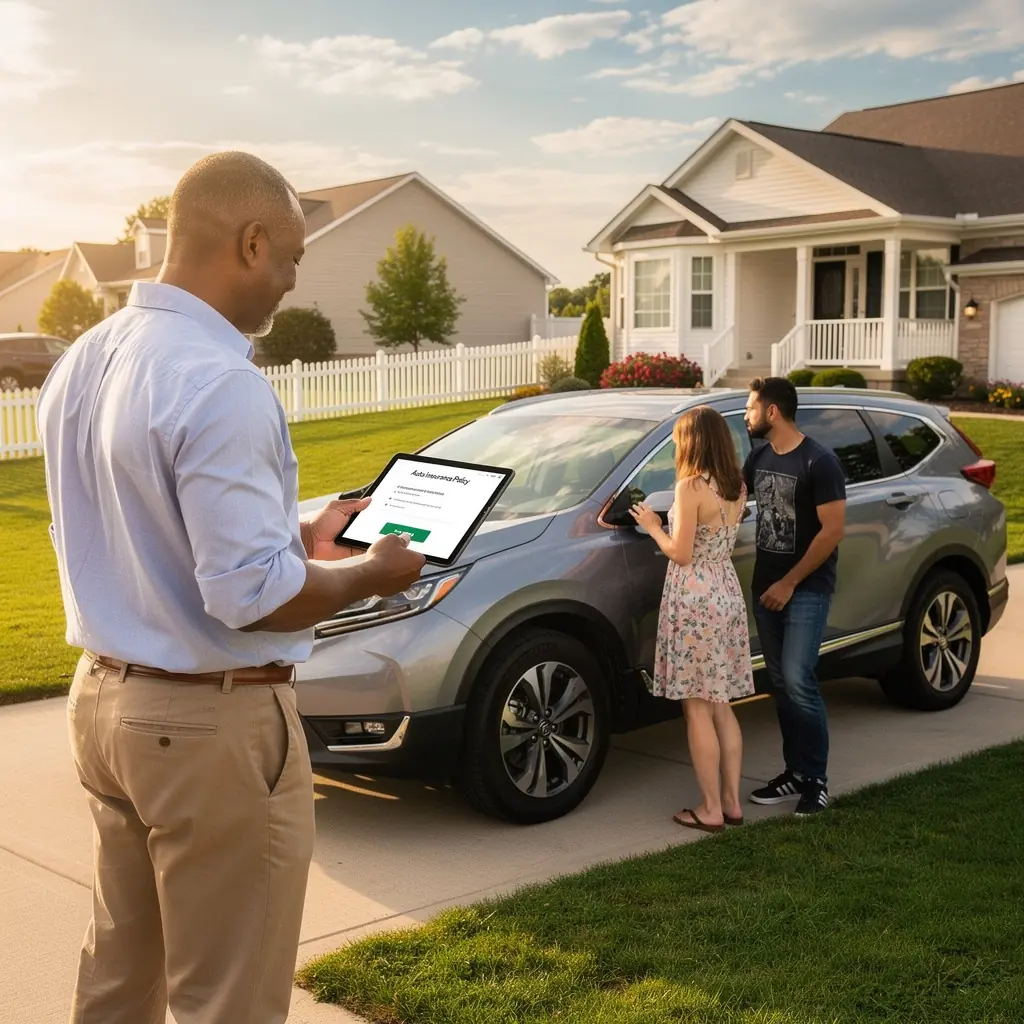 Obrazek ilustrujący proces aktywacji ubezpieczenia w kilka minut przez internet.